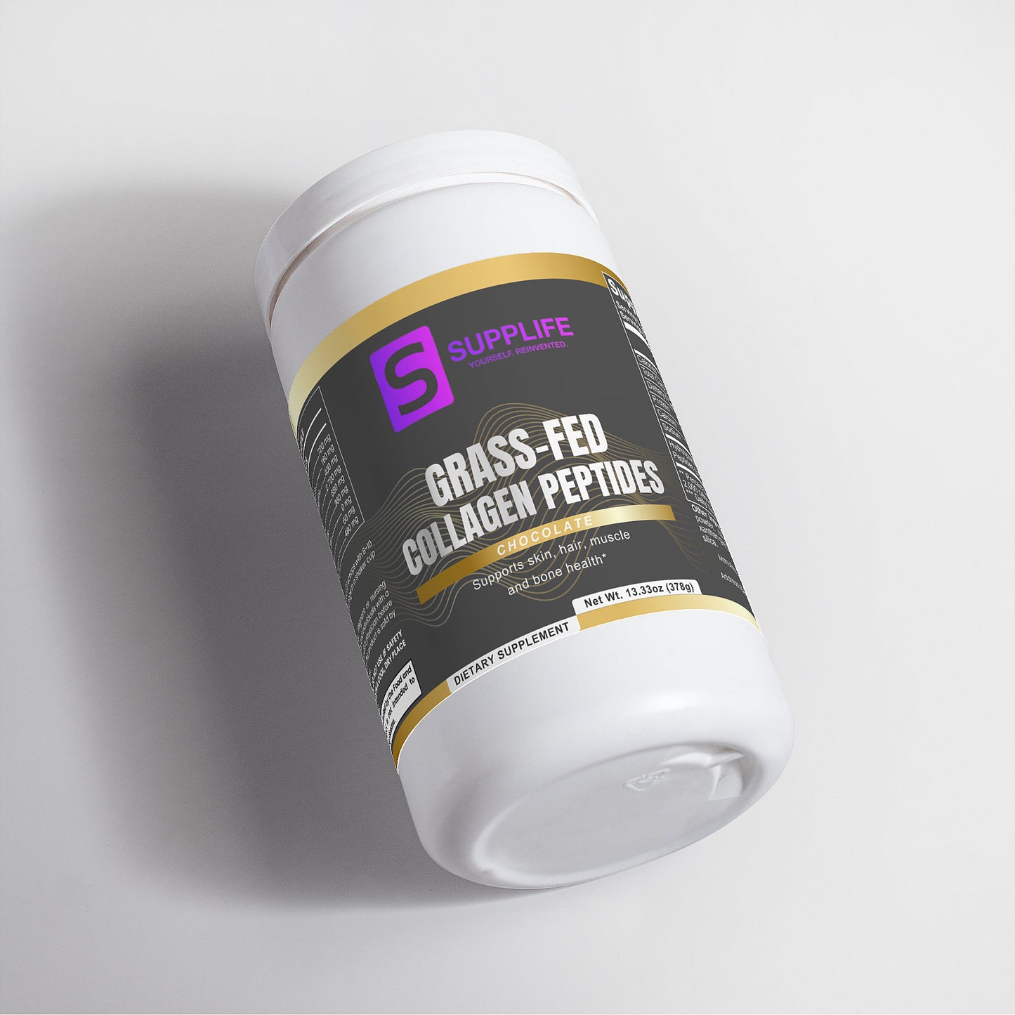 Grass-Fed Collagen Peptides Powder (Chocolate)